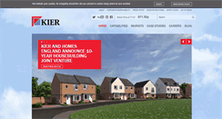 Desktop Screenshot of kier.co.uk